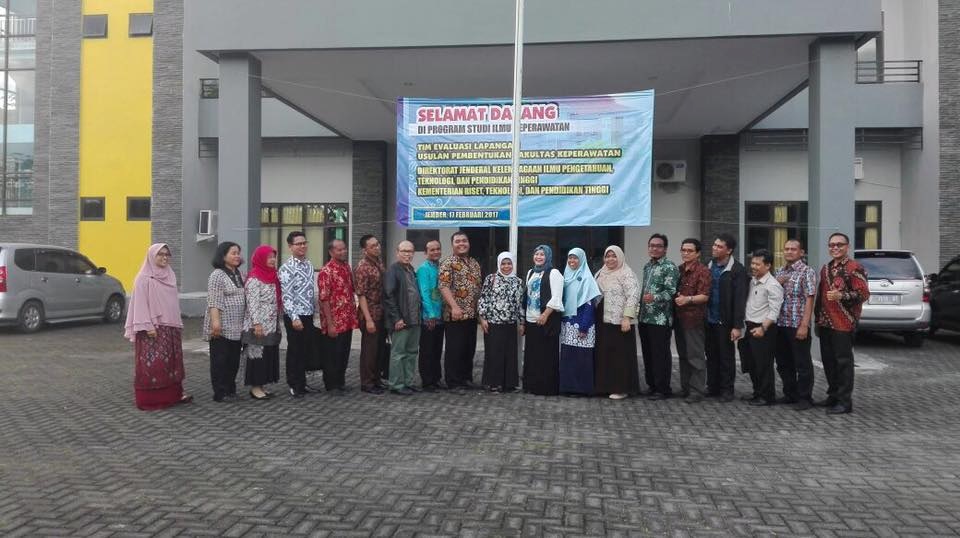 SELANGKAH LAGI PROGRAM STUDI ILMU KEPERAWATAN UNIVERSITAS JEMBER (PSIK)  MENJADI FAKULTAS KEPERAWATAN UNIVERSITAS JEMBER