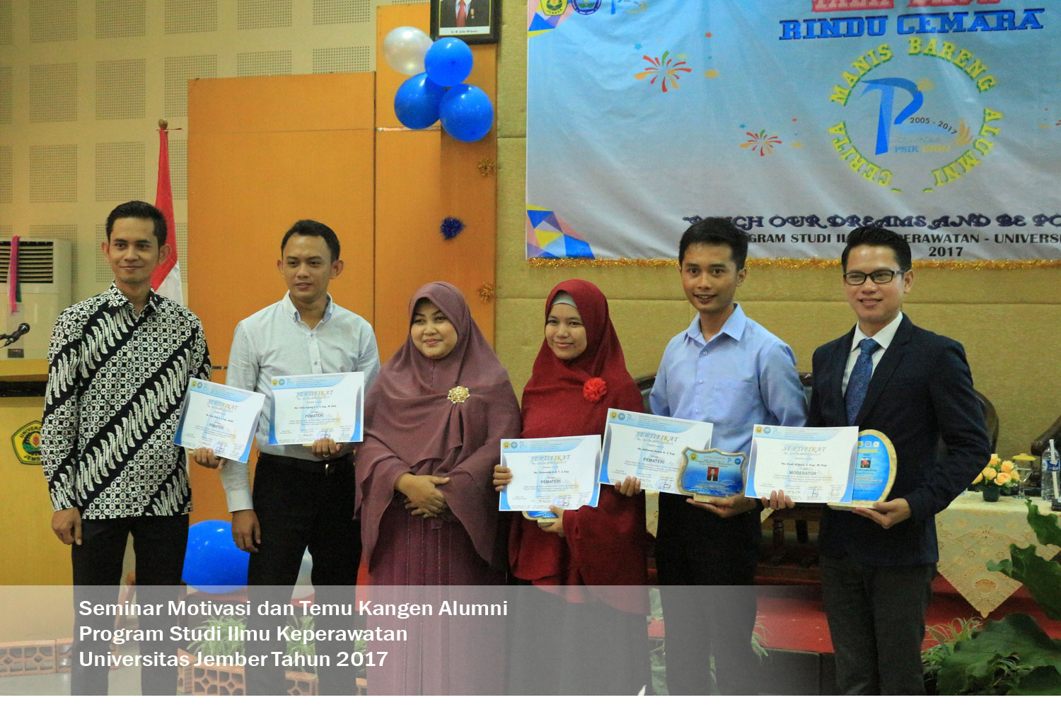 RINDU CEMARA  CERITA MANIS PARA ALUMNI PROGRAM STUDI ILMU KEPERAWATAN UNIVERSITAS JEMBER