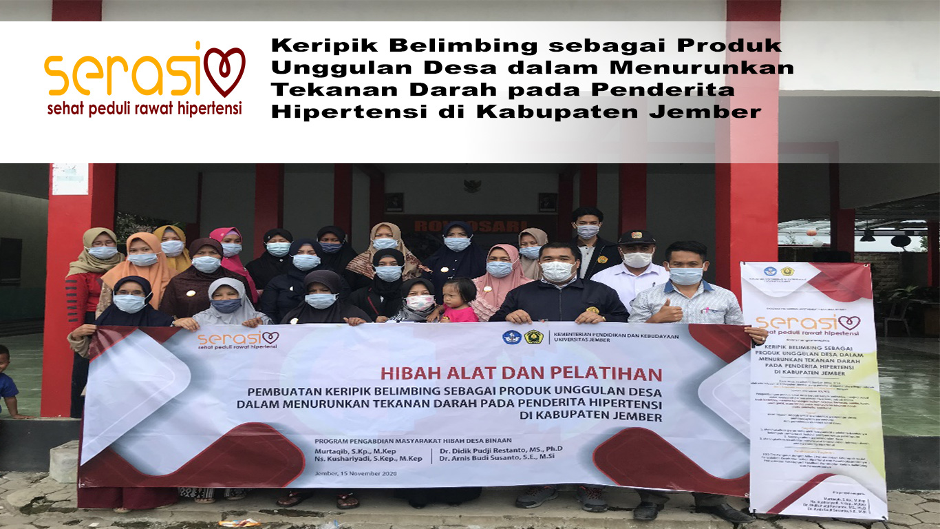 Keripik Belimbing sebagai Produk Unggulan Desa dalam Menurunkan Tekanan Darah pada Penderita Hipertensi di Kabupaten Jember