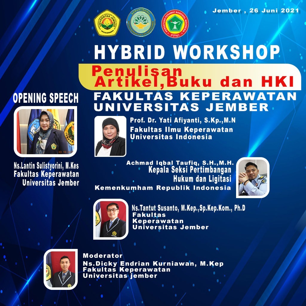 WORKSHOP PENULISAN ARTIKEL, BUKU, DAN HKI