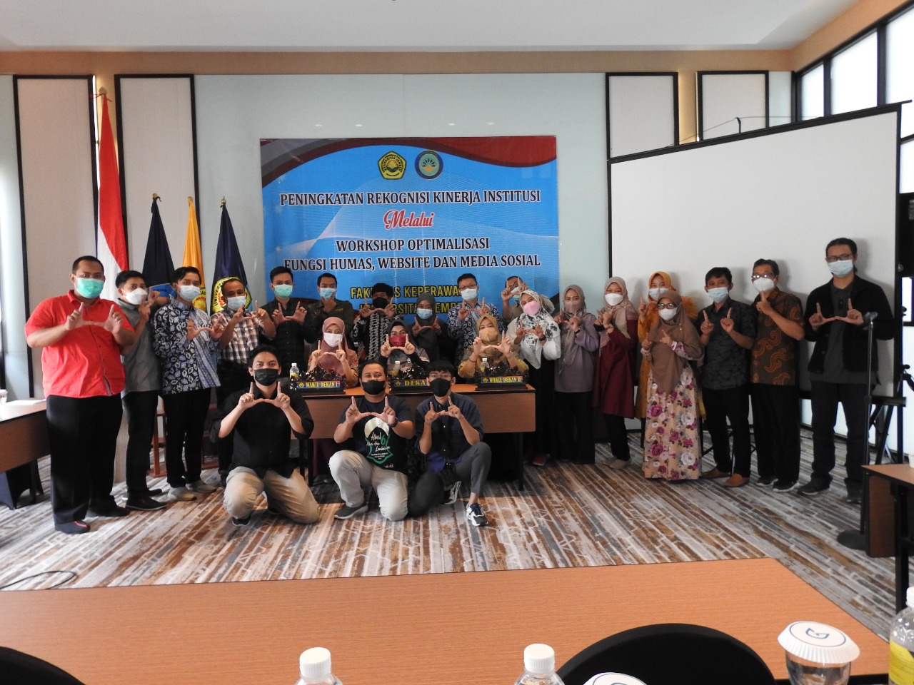 PENINGKATAN REKOGNISI KINERJA INSTITUSI MELALUI WORKSHOP OPTIMALISASI FUNGSI HUMAS, WEBSITE DAN MEDIA SOSIAL