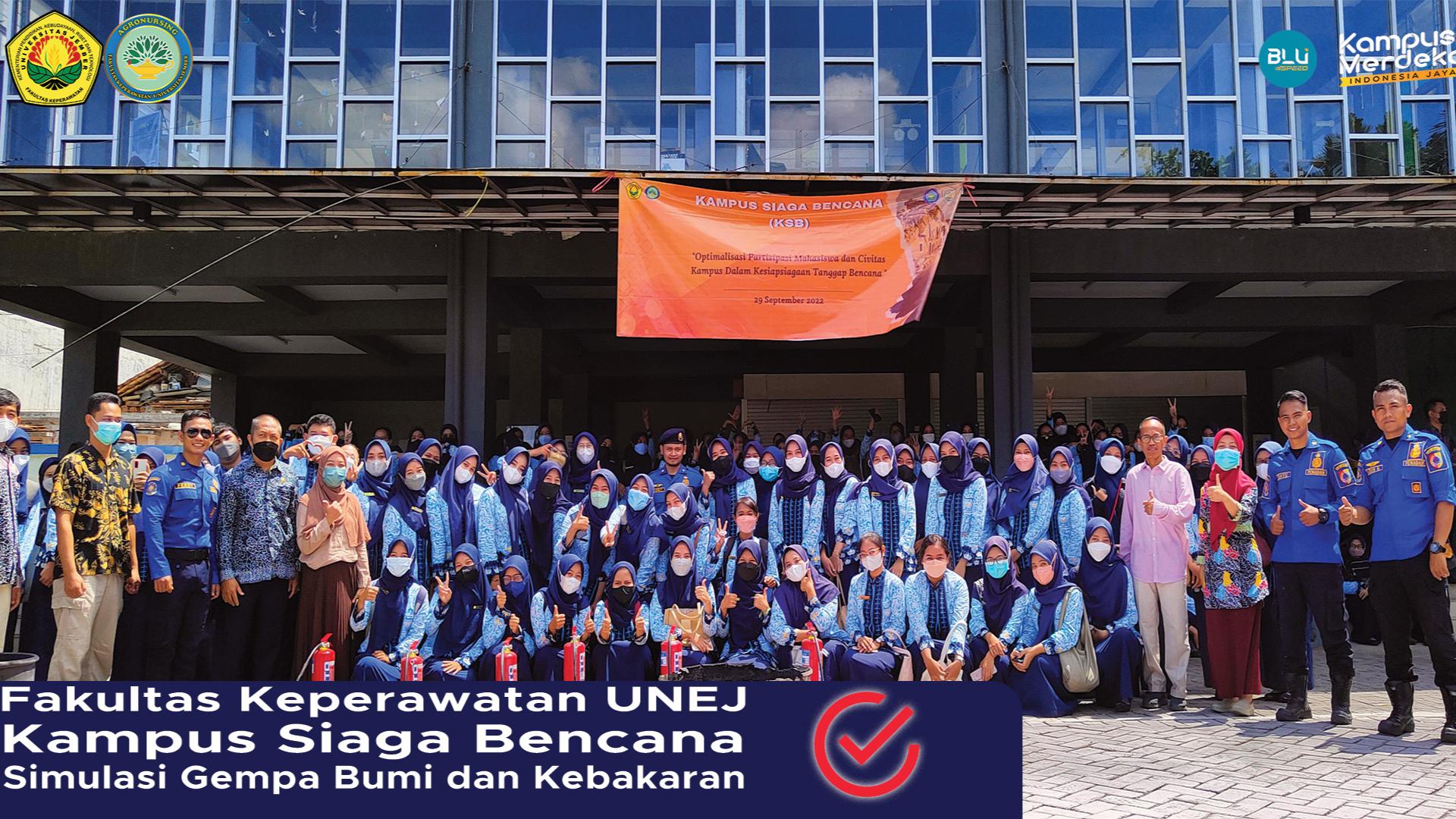 Wujudkan Kampus Siaga Bencana, Fakultas Keperawatan Universitas Jember Gandeng DAMKAR Jember