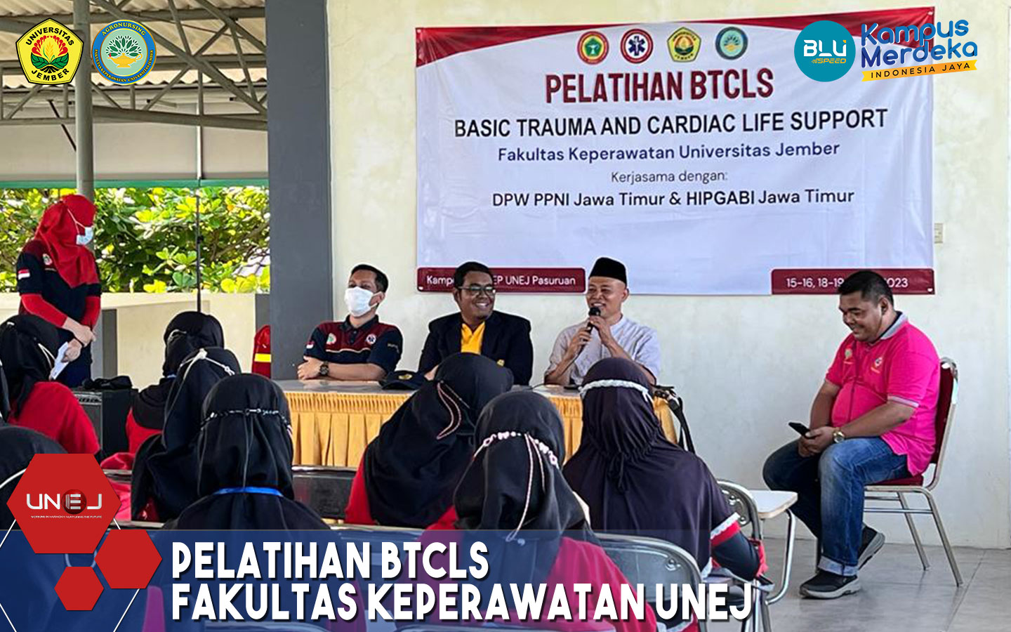 Pelatihan BTCLS Sebagai Ajang sosialisasi Visi Misi Prodi D3 Keperawatan Kampus Pasuruan