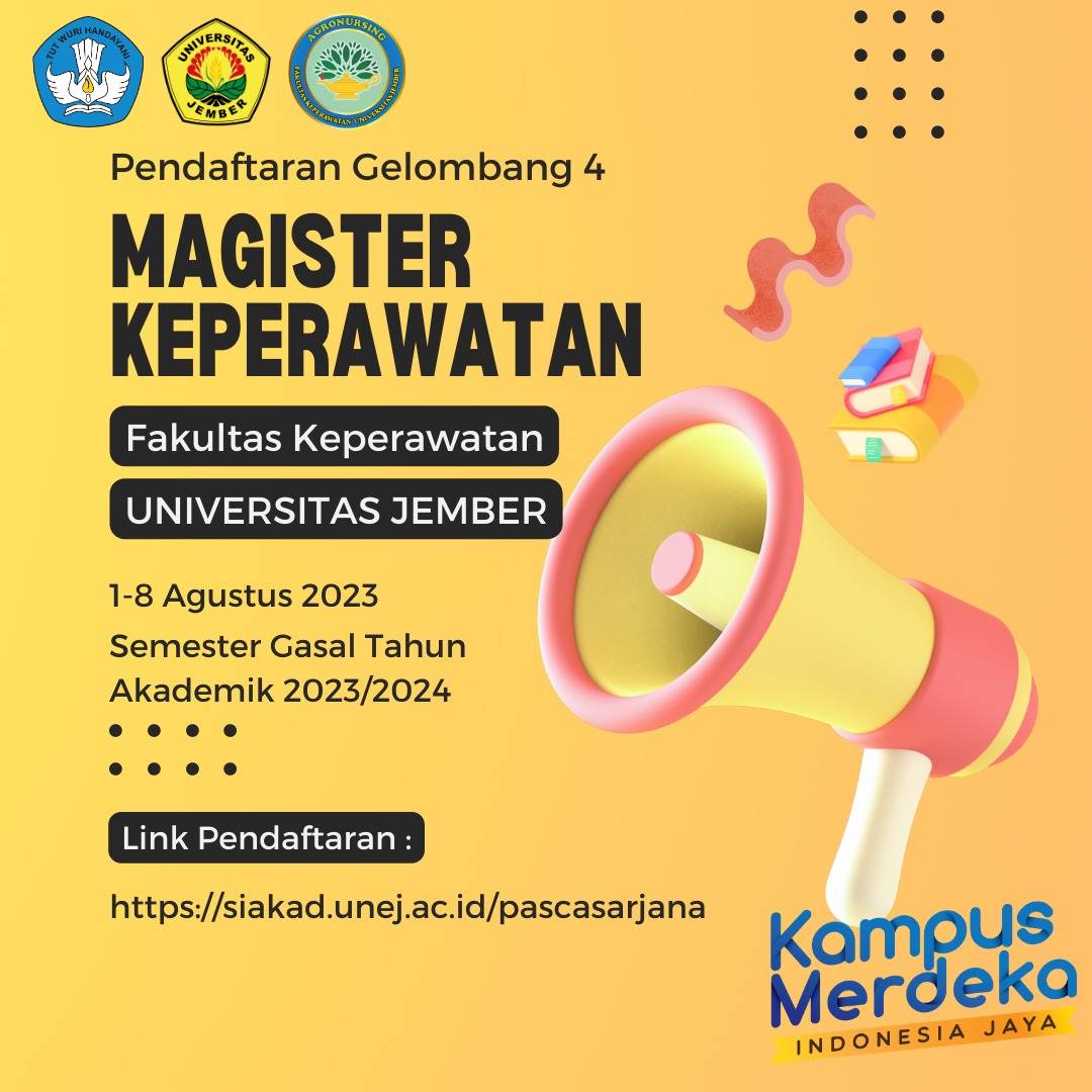 Panduan Pendaftaran Program Pasca Sarjana Fakultas Keperawatan UNEJ